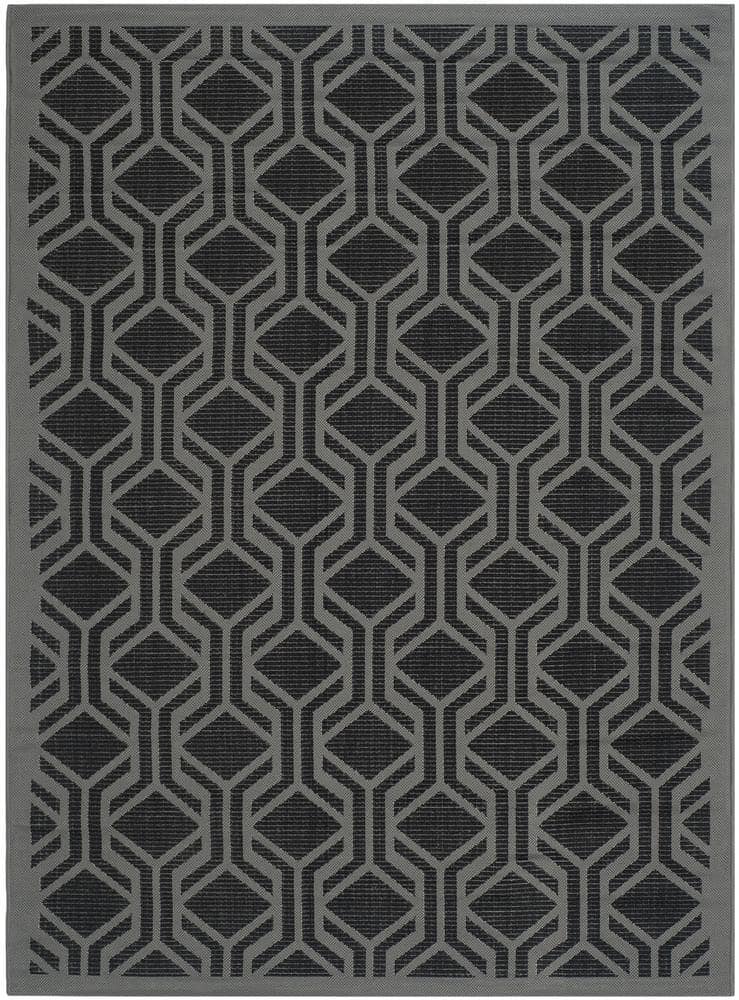 Safavieh Courtyard Cy6114-225 Black - Anthracite Area Rug - Image 3