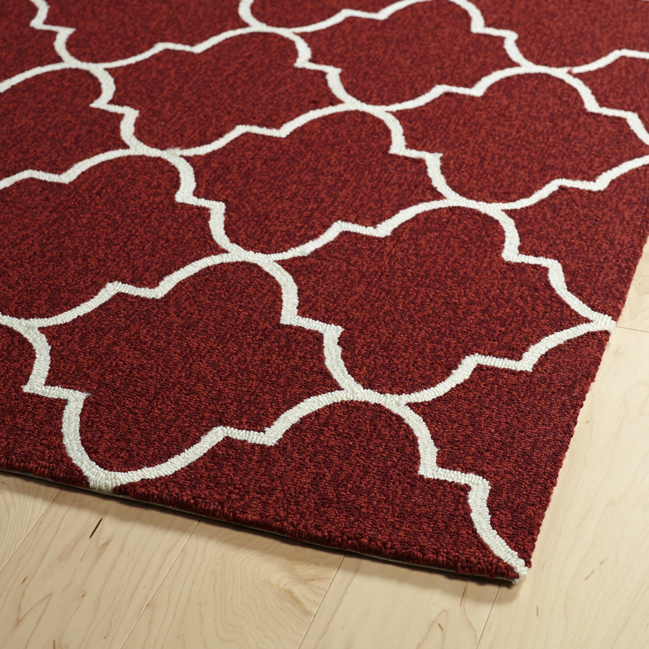 Kaleen Escape Esc09-25 Red Area Rug Clearance - Image 3