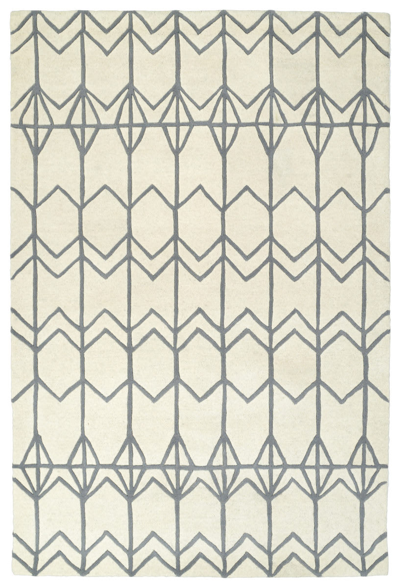 Kaleen Origami Org05-01 Ivory Area Rug - Image 2