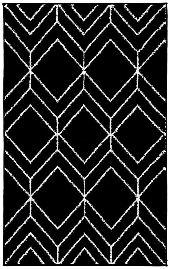 Safavieh Adirondack Adr241z Black - Ivory Area Rug - Image 3