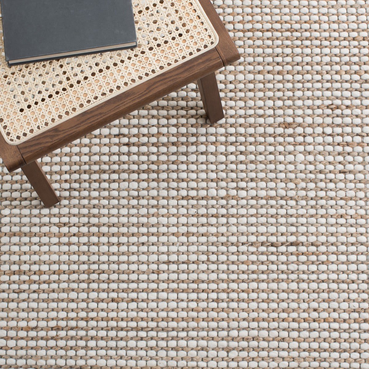 Safavieh Natural Fiber Nfb553A Natural - Ivory Area Rug - Image 3